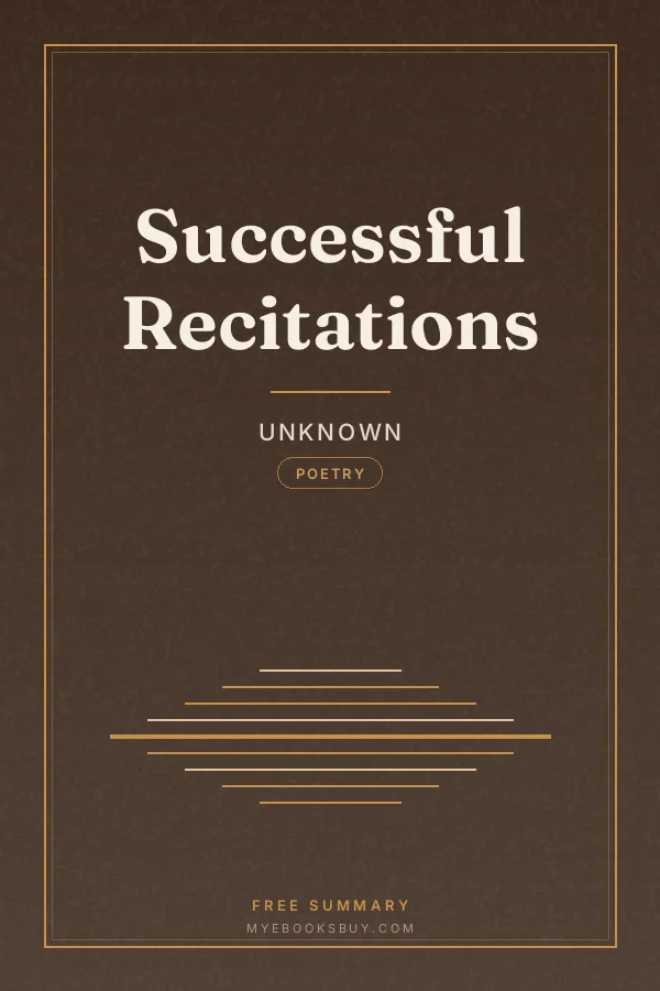Cover of Successful Recitations