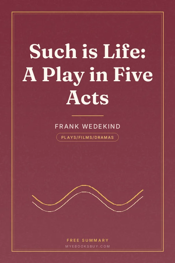 Cover of Such is Life: A Play in Five Acts