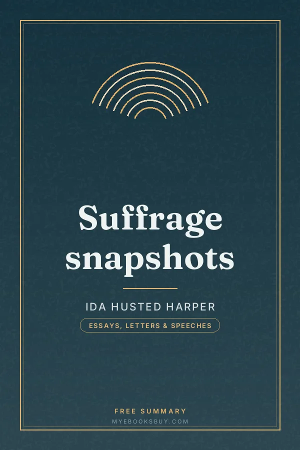 Cover of Suffrage snapshots