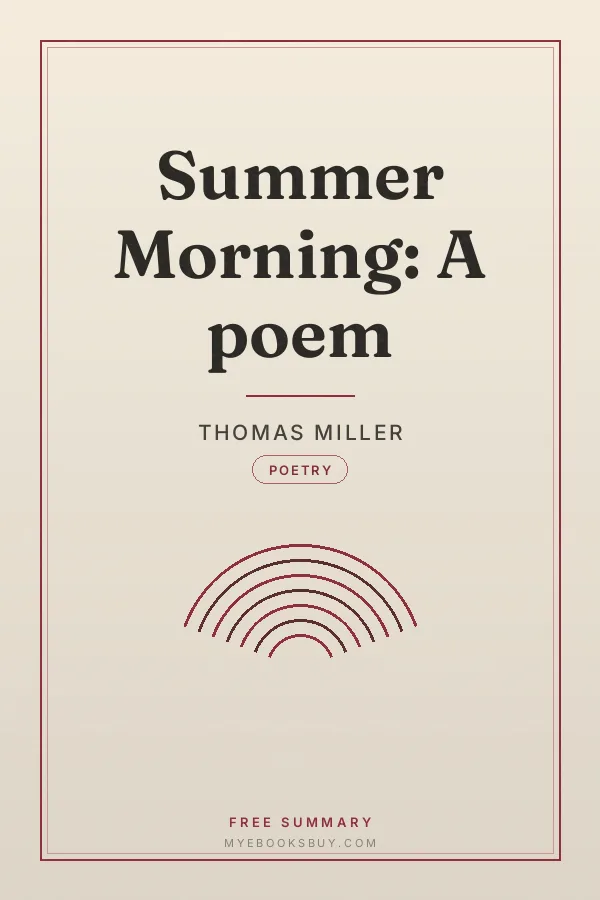Cover of Summer Morning: A poem