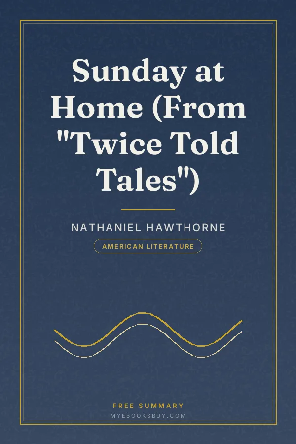 Cover of Sunday at Home (From "Twice Told Tales")