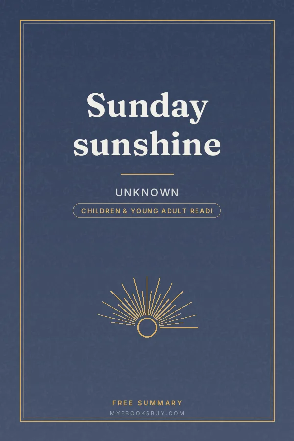 Cover of Sunday sunshine