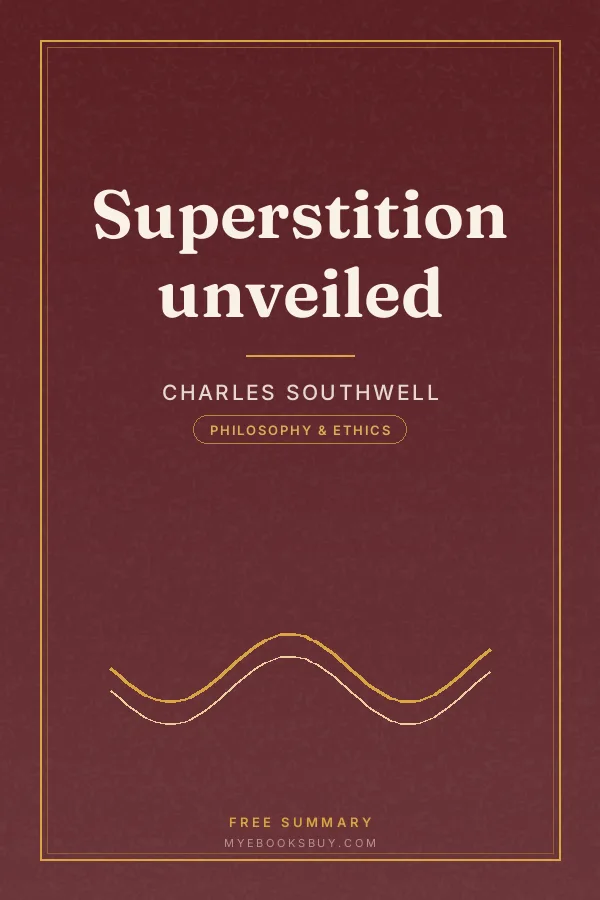 Cover of Superstition unveiled