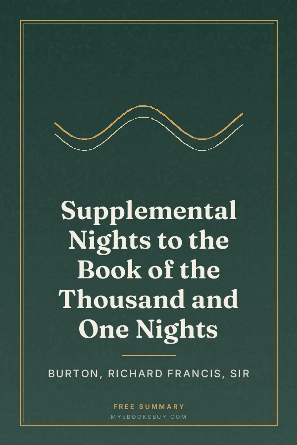Cover of Supplemental Nights to the Book of the Thousand and One Nights