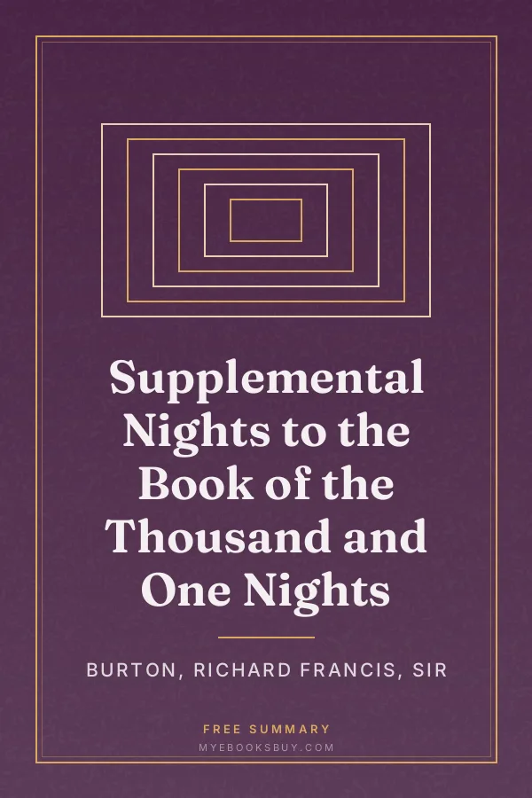 Cover of Supplemental Nights to the Book of the Thousand and One Nights