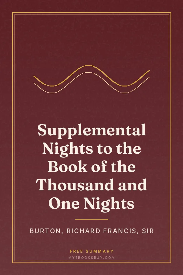 Cover of Supplemental Nights to the Book of the Thousand and One Nights