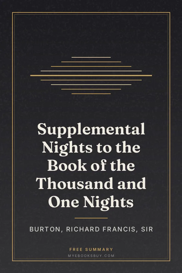 Cover of Supplemental Nights to the Book of the Thousand and One Nights