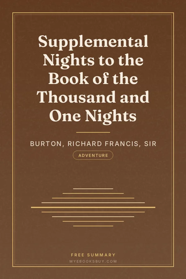 Cover of Supplemental Nights to the Book of the Thousand and One Nights