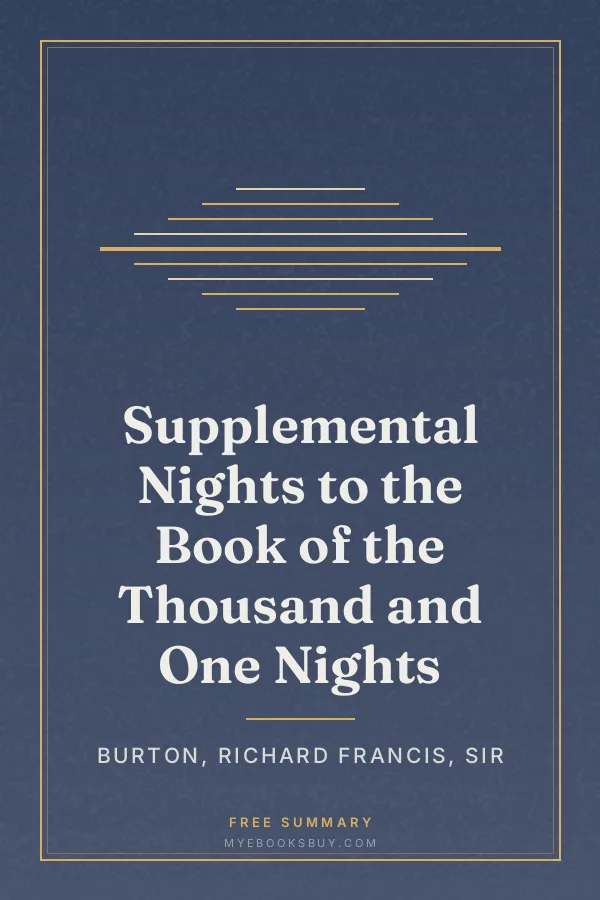 Cover of Supplemental Nights to the Book of the Thousand and One Nights
