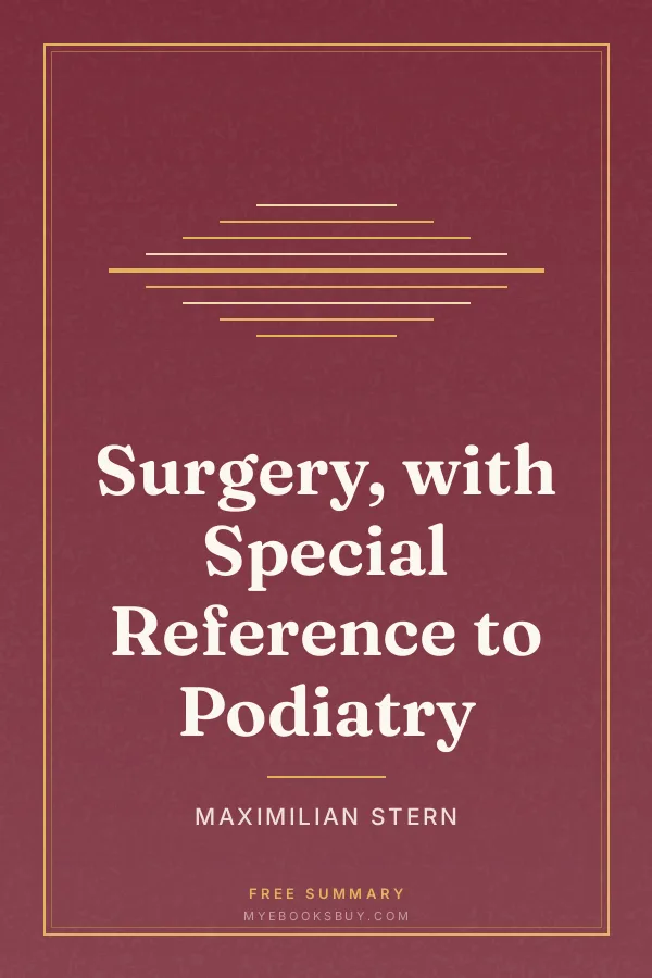 Cover of Surgery, with Special Reference to Podiatry