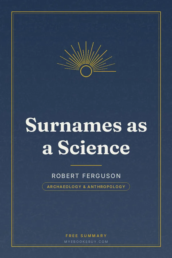 Cover of Surnames as a Science
