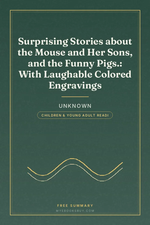 Cover of Surprising Stories about the Mouse and Her Sons, and the Funny Pigs.: With Laughable Colored Engravings