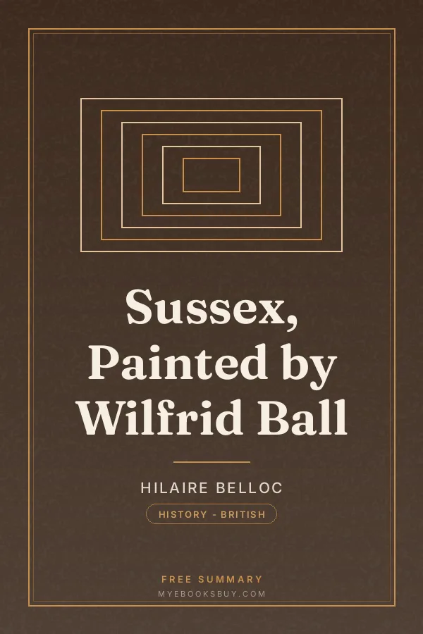 Cover of Sussex, Painted by Wilfrid Ball