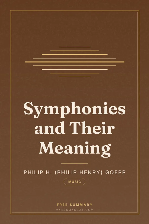 Cover of Symphonies and Their Meaning