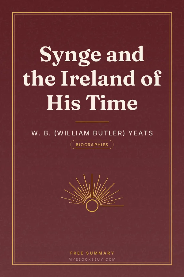 Cover of Synge and the Ireland of His Time