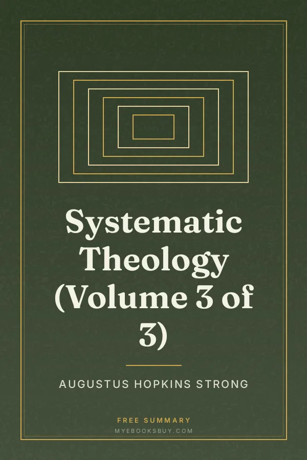 Cover of Systematic Theology (Volume 3 of 3)