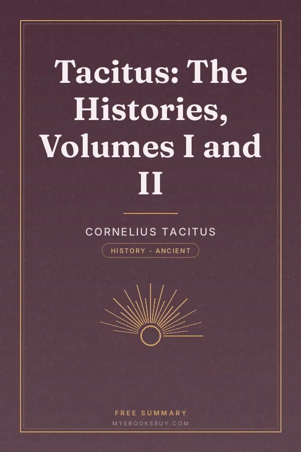 Cover of Tacitus: The Histories, Volumes I and II