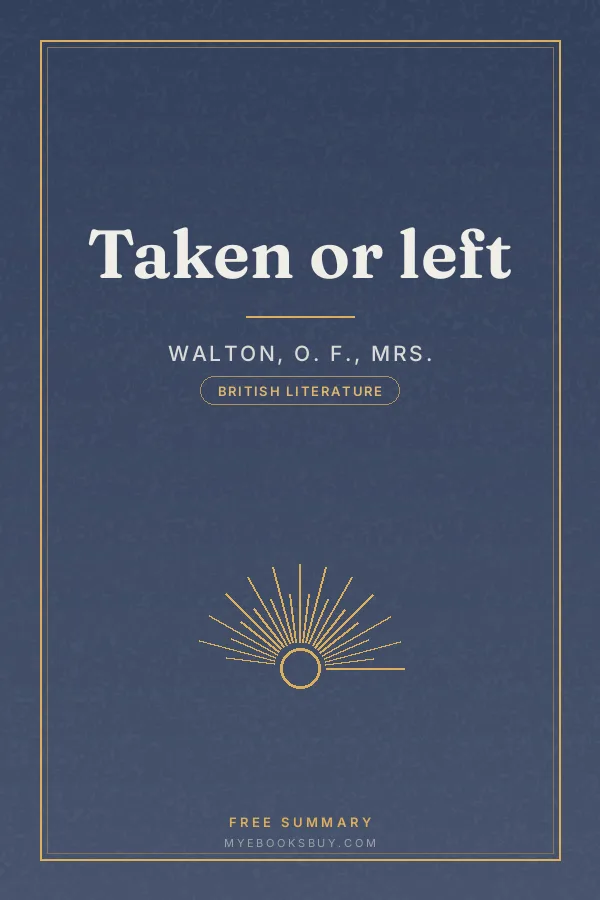 Cover of Taken or left