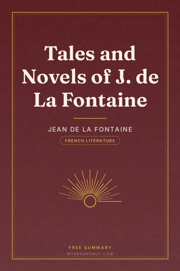 Cover of Tales and Novels of J. de La Fontaine