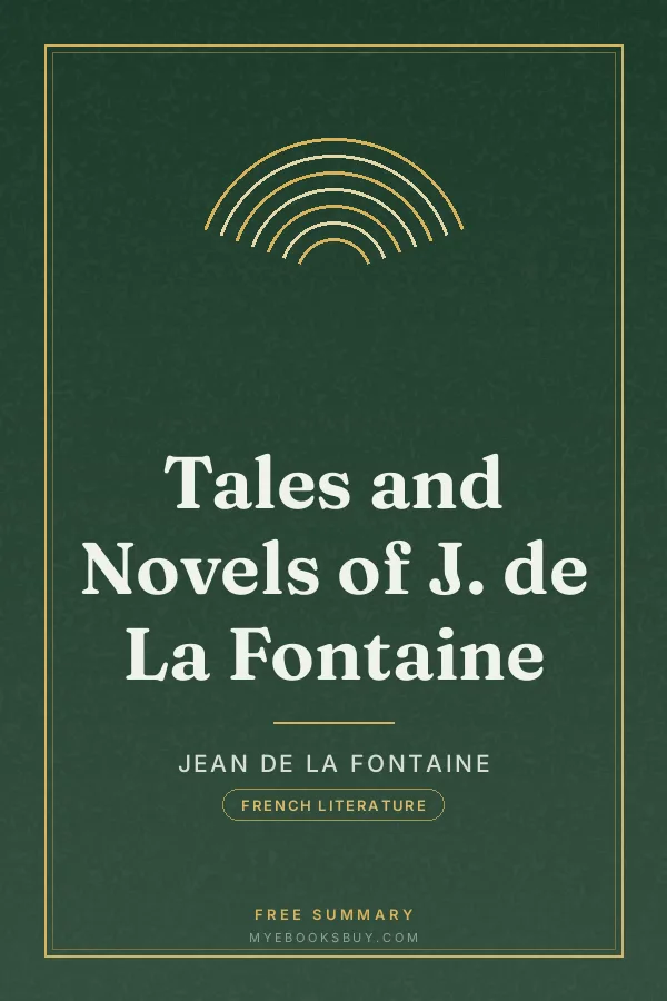 Cover of Tales and Novels of J. de La Fontaine