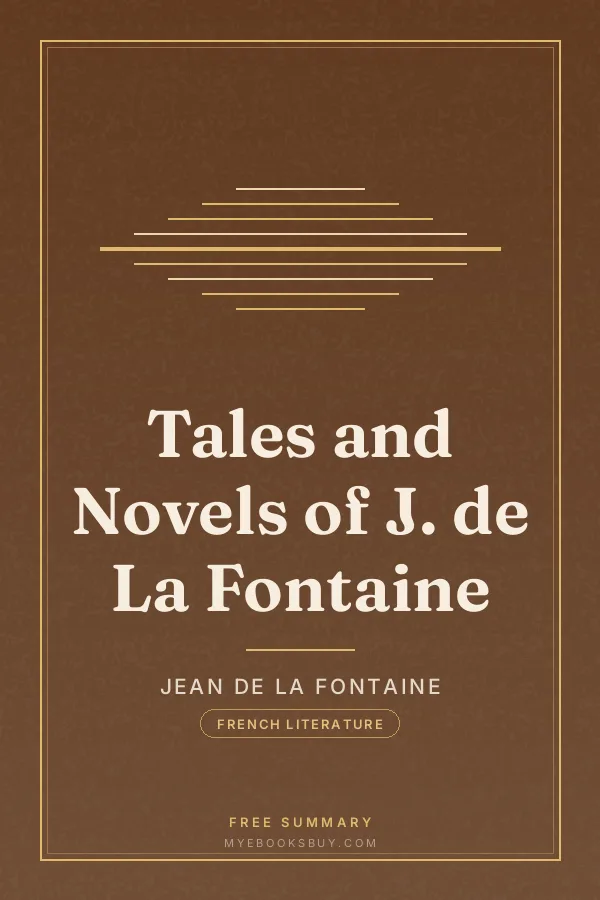Cover of Tales and Novels of J. de La Fontaine