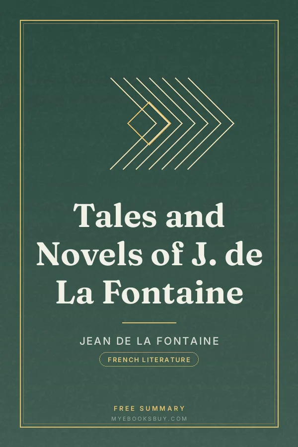 Cover of Tales and Novels of J. de La Fontaine