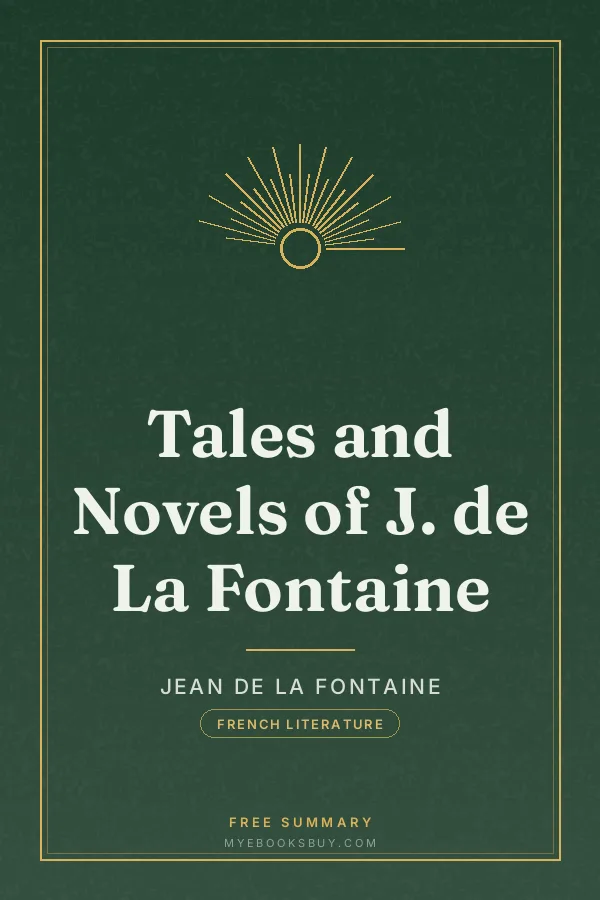 Cover of Tales and Novels of J. de La Fontaine