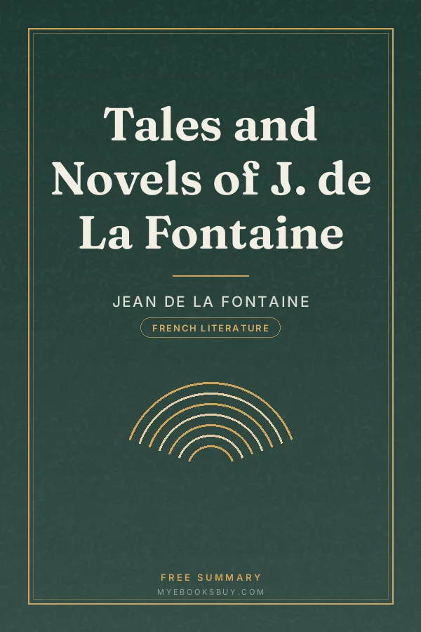 Cover of Tales and Novels of J. de La Fontaine