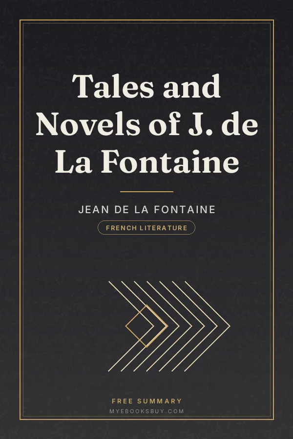 Cover of Tales and Novels of J. de La Fontaine