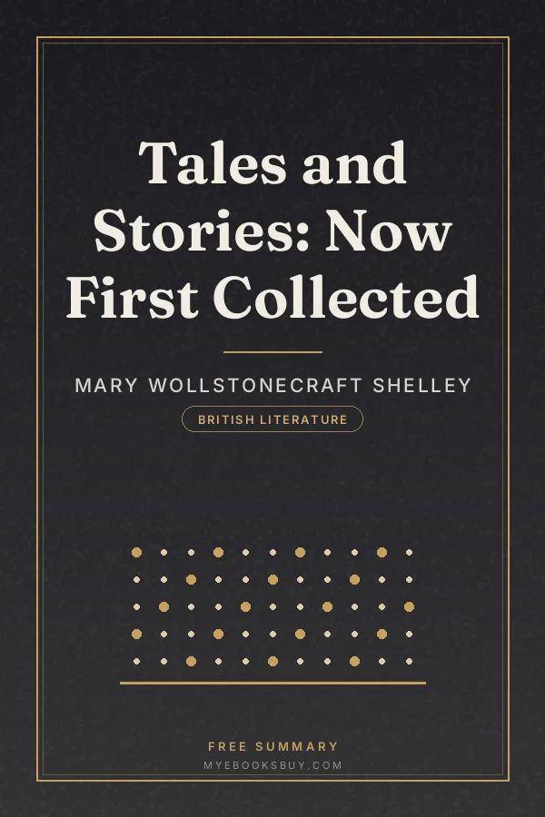 Cover of Tales and Stories: Now First Collected
