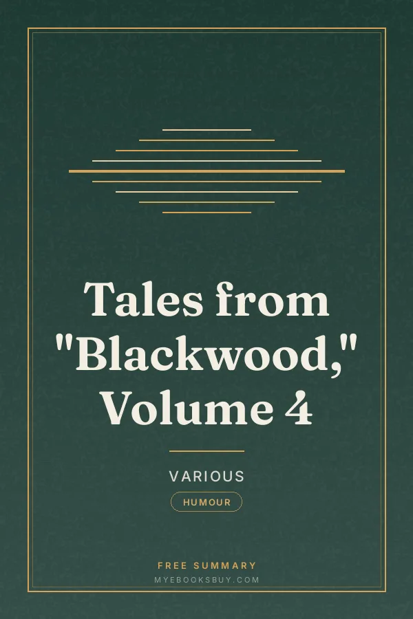 Cover of Tales from "Blackwood," Volume 4