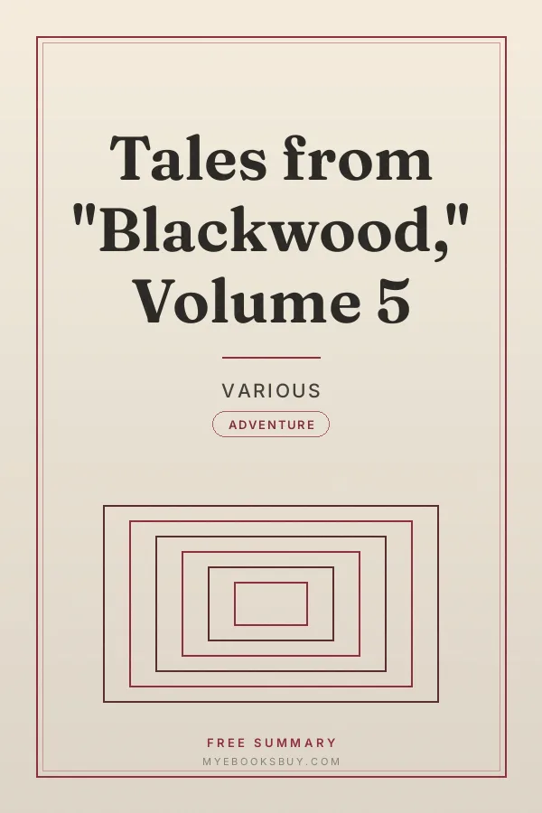Cover of Tales from "Blackwood," Volume 5
