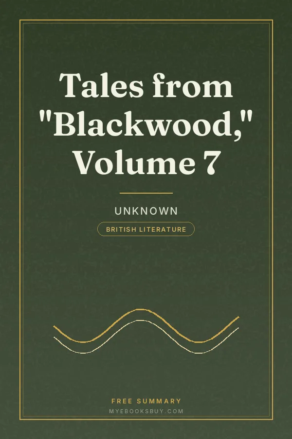 Cover of Tales from "Blackwood," Volume 7