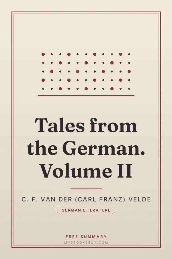 Cover of Tales from the German. Volume II