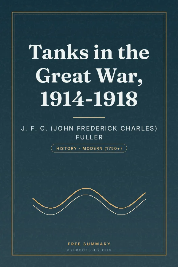 Cover of Tanks in the Great War, 1914-1918
