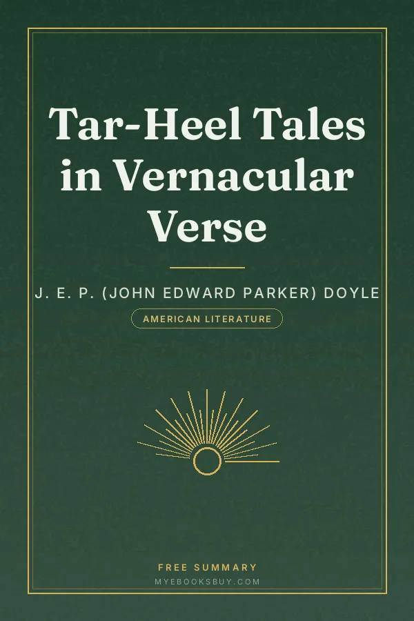 Cover of Tar-Heel Tales in Vernacular Verse