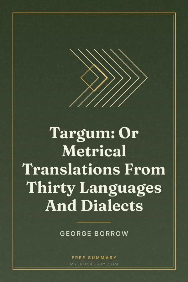 Cover of Targum: Or Metrical Translations From Thirty Languages And Dialects
