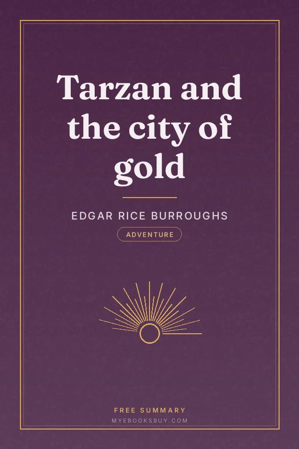 Cover of Tarzan and the city of gold