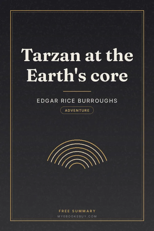 Cover of Tarzan at the Earth's core