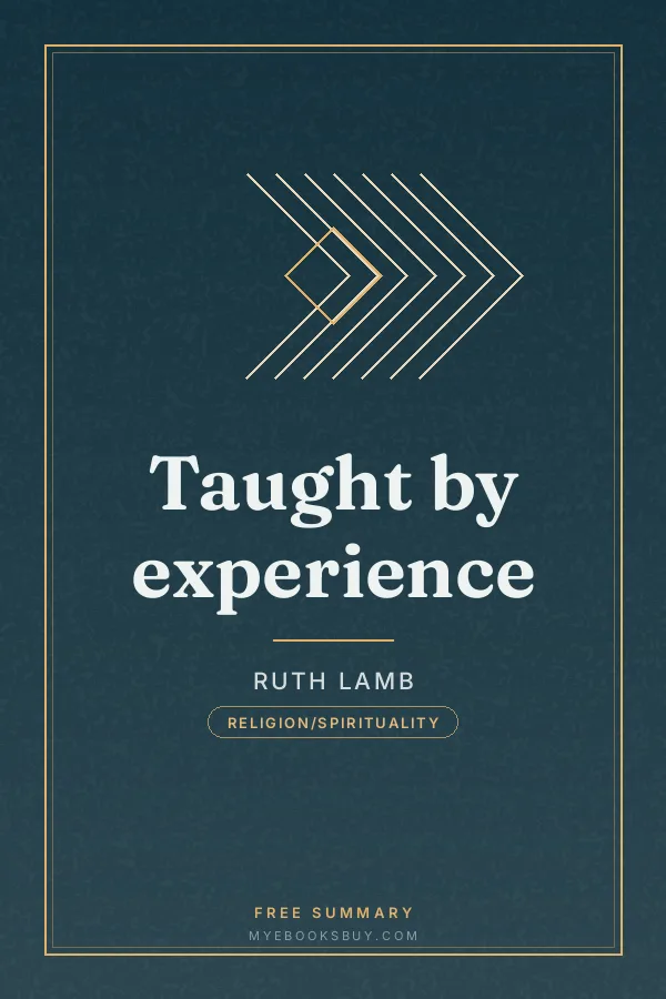 Cover of Taught by experience