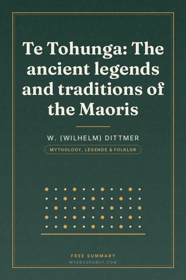 Cover of Te Tohunga: The ancient legends and traditions of the Maoris