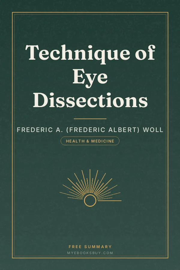 Cover of Technique of Eye Dissections