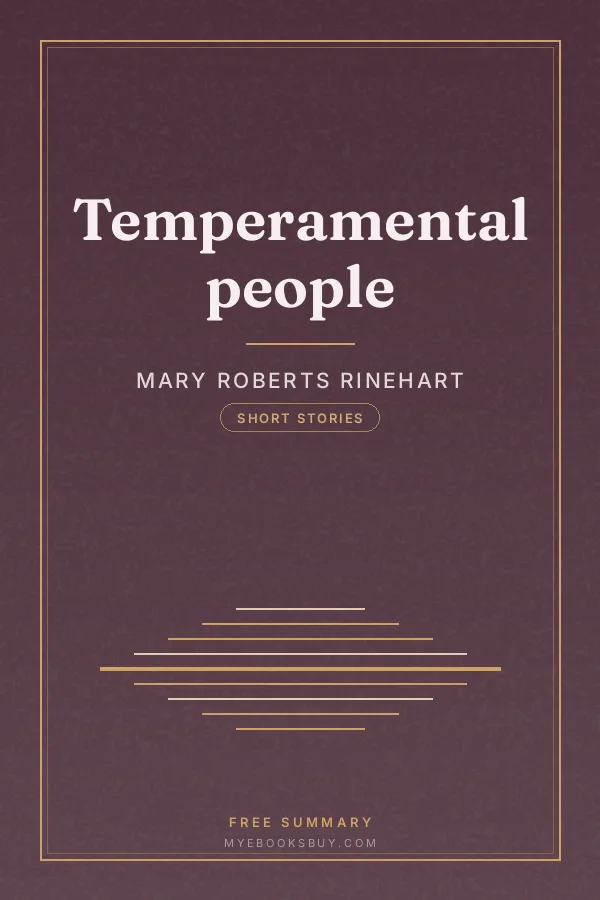Cover of Temperamental people
