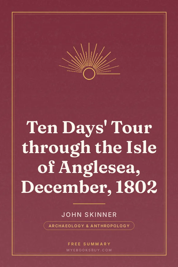 Cover of Ten Days' Tour through the Isle of Anglesea, December, 1802