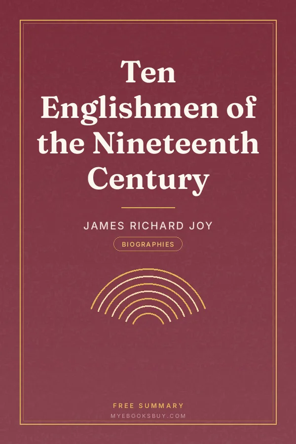 Cover of Ten Englishmen of the Nineteenth Century