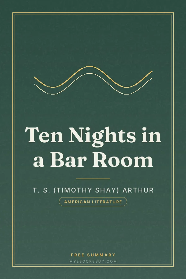 Cover of Ten Nights in a Bar Room