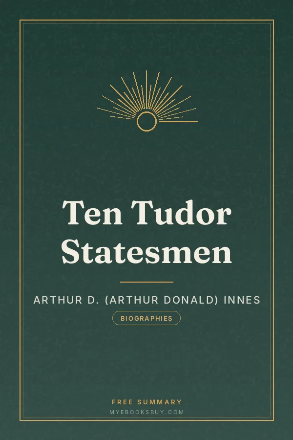 Cover of Ten Tudor Statesmen