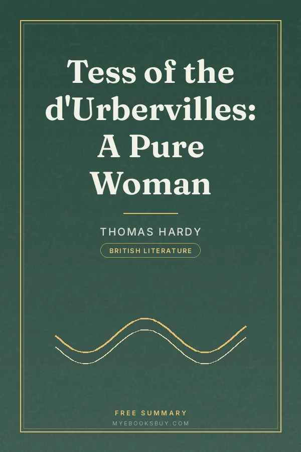 Cover of Tess of the d'Urbervilles: A Pure Woman