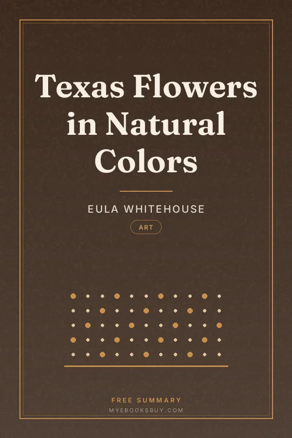 Cover of Texas Flowers in Natural Colors