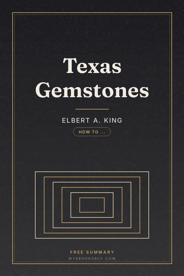Cover of Texas Gemstones